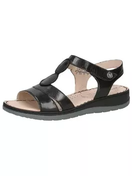 Сандалии на плоской подошве Caprice Sandalette, цвет BLACK MET.COMB