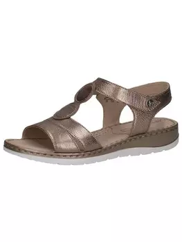 Сандалии на плоской подошве Caprice Sandalette, цвет TAUPE MET.COMB