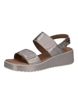 Сандалии на плоской подошве Caprice, серебряный