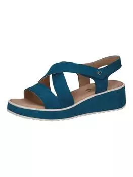 Сандалии на плоской подошве Caprice, синий