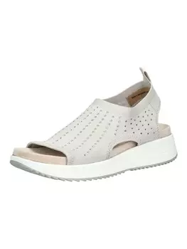 Сандалии на плоской подошве Caprice, светло-серый