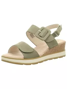 Сандалии на плоской подошве Caprice, зеленый