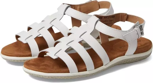 Сандалии на плоской подошве Caramel David Tate, цвет White Calf