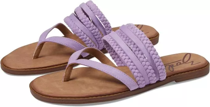 Сандалии на плоской подошве Cary-Woven ZODIAC, сирень