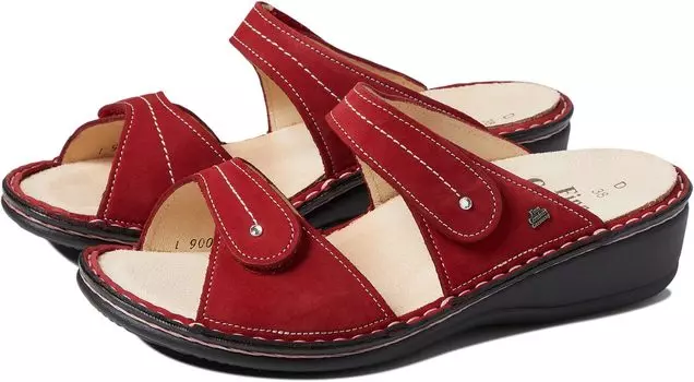 Сандалии на плоской подошве Catalina-S Finn Comfort, цвет Chili Nubuck