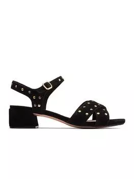 Сандалии на плоской подошве Clarks, черный