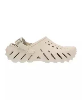 Сандалии на плоской подошве Crocs, бежевый