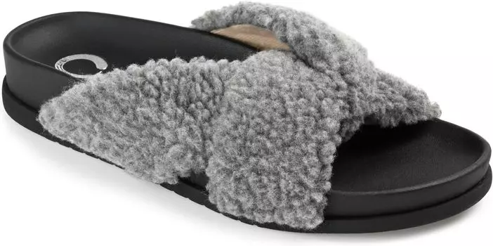 Сандалии на плоской подошве Dalynnda Journee Collection, цвет Slate