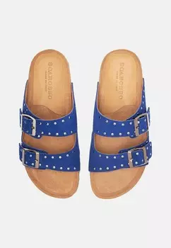 Сандалии на плоской подошве DELILAH Scarosso, цвет Blue Suede