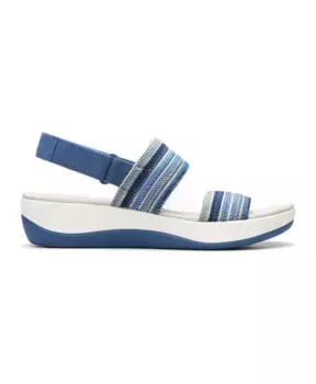 Сандалии на плоской подошве для женщин Clarks, синий