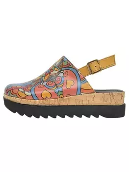 Сандалии на плоской подошве Dogo Akita Sandalen - India, оранжевый