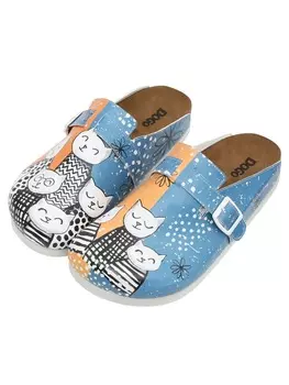 Сандалии на плоской подошве Dogo, синий