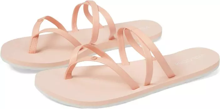 Сандалии на плоской подошве Easy Breezy II Sandal Volcom, цвет Melon