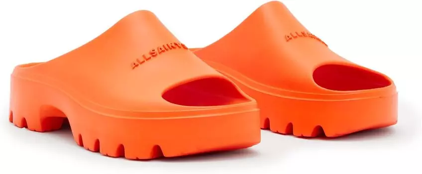 Сандалии на плоской подошве Eclipse Flatform AllSaints, оранжевый