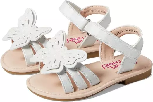 Сандалии на плоской подошве Emilee Rachel Shoes, цвет White Pearl