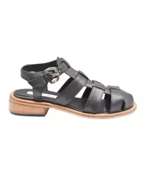 Сандалии на плоской подошве Ernesto Dolani, черный