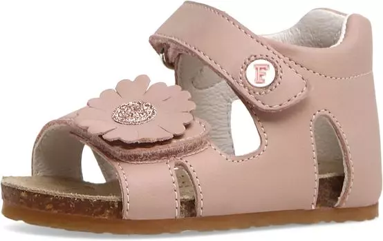 Сандалии на плоской подошве Falcotto Cuska Naturino, цвет Cipria