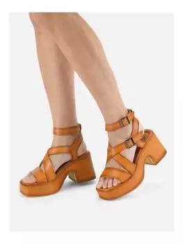 Сандалии на плоской подошве Felmini, цвет cuoio