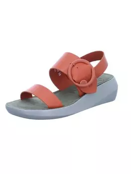 Сандалии на плоской подошве Fly London, цвет scarlet