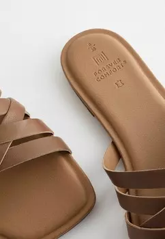 Сандалии на плоской подошве FOREVER COMFORT CROSS STRAP REGULAR WIDE FIT Next, коричневый