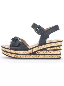 Сандалии на плоской подошве Gabor, черный