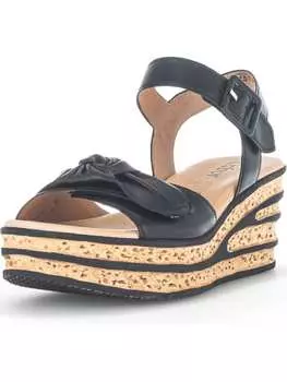 Сандалии на плоской подошве Gabor, черный