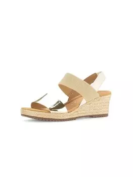 Сандалии на плоской подошве Gabor Comfort Keilsandaletten, золотой