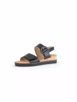 Сандалии на плоской подошве Gabor Comfort Keilsandaletten, черный