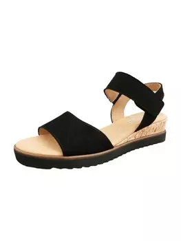 Сандалии на плоской подошве Gabor Comfort Riemchensandaletten, черный