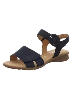 Сандалии на плоской подошве Gabor Comfort Sandaletten Bequem Abs Bis 40 Florenz, синий