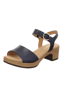 Сандалии на плоской подошве Gabor Comfort Sandaletten Kork, цвет marine gold