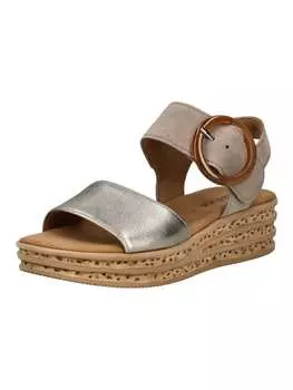 Сандалии на плоской подошве Gabor, цвет beige/braun