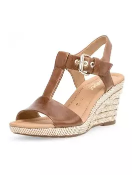 Сандалии на плоской подошве Gabor, цвет nut