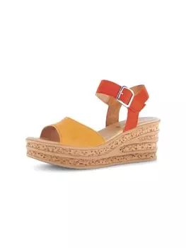 Сандалии на плоской подошве Gabor Fashion Keilsandaletten, оранжевый