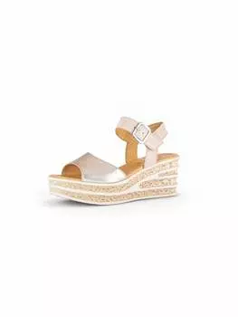 Сандалии на плоской подошве Gabor Fashion Keilsandaletten, бежевый