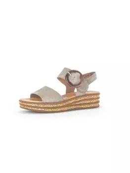 Сандалии на плоской подошве Gabor Fashion Keilsandaletten, зеленый