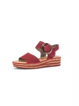 Сандалии на плоской подошве Gabor Fashion Keilsandaletten, красный