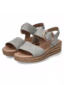 Сандалии на плоской подошве Gabor Sandalen, серо-коричневый