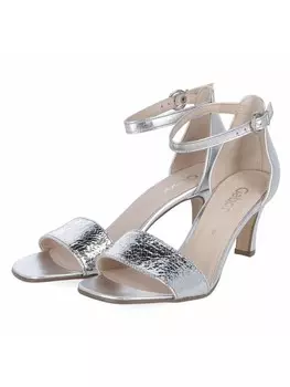 Сандалии на плоской подошве Gabor Sandaletten, серебряный