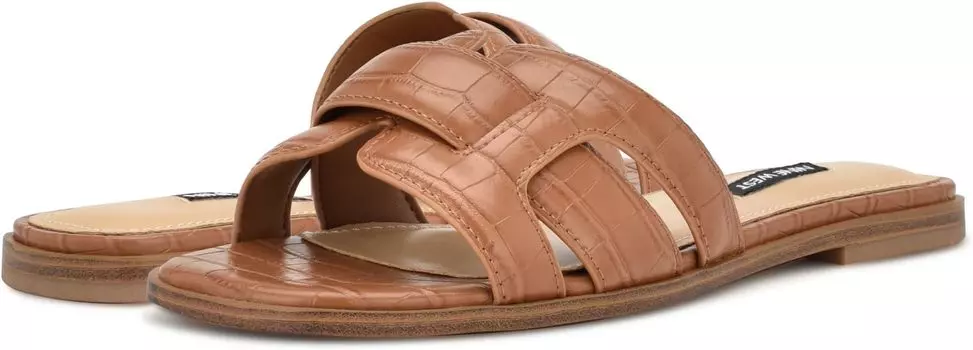 Сандалии на плоской подошве Germani 3 Nine West, коричневый