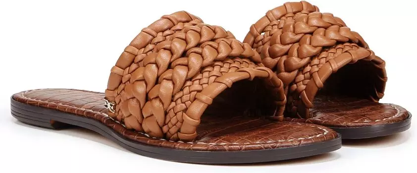 Сандалии на плоской подошве Giada Sam Edelman, цвет Light Cuoio Brown