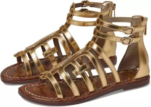 Сандалии на плоской подошве Ginnie Sam Edelman, цвет Amber Gold