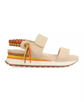 Сандалии на плоской подошве Gioseppo, бежевый