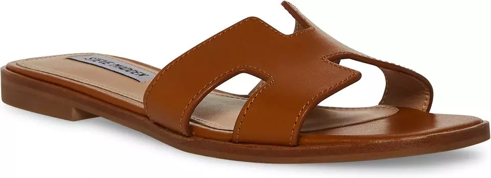 Сандалии на плоской подошве Hadyn Sandal Steve Madden, цвет Cognac Leather