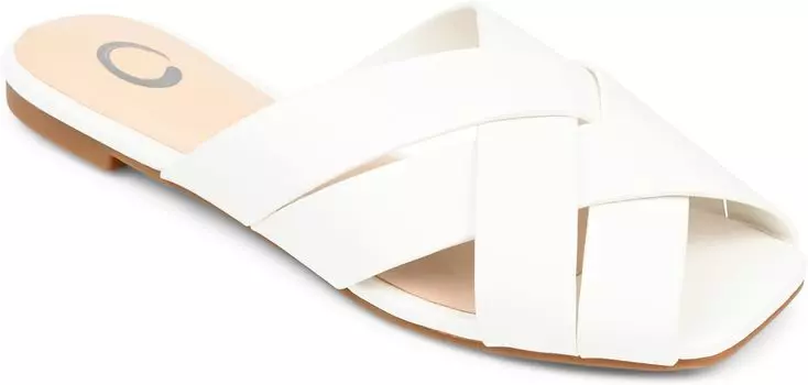 Сандалии на плоской подошве Haize Journee Collection, белый