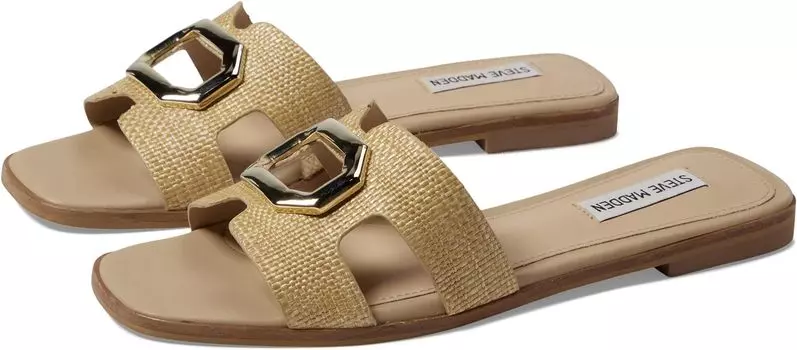 Сандалии на плоской подошве Harlene Sandal Steve Madden, цвет Raffia