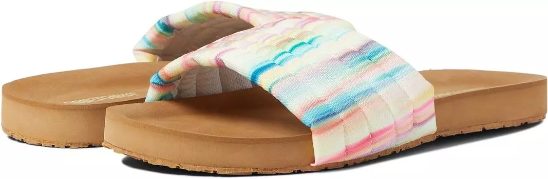 Сандалии на плоской подошве Heidi Minnetonka, цвет Tropical Wave