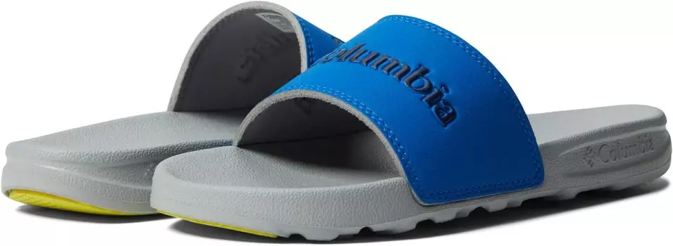 Сандалии на плоской подошве Hood River Slide Columbia, цвет Bright Indigo/Collegiate Navy