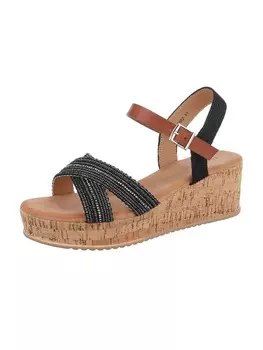 Сандалии на плоской подошве Ital-Design, черный