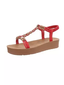 Сандалии на плоской подошве Ital-Design, красный